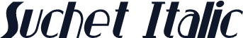 Suchet Italic