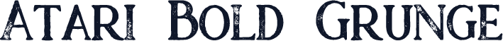 Atari Bold Grunge