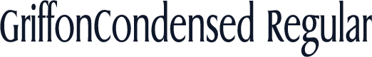 GriffonCondensed Regular