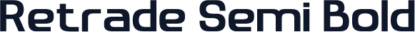 Retrade Semi Bold