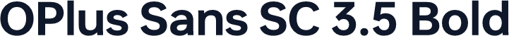 OPlus Sans SC 3.5 Bold