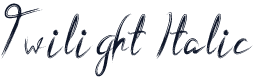 Twilight Italic