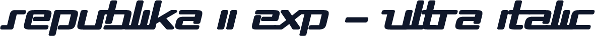 Republika II Exp - Ultra Italic