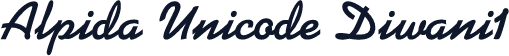 Alpida Unicode Diwani1
