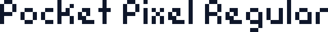 Pocket Pixel Regular