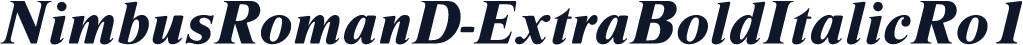 NimbusRomanD-ExtraBoldItalicRo1