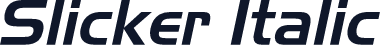 Slicker Italic