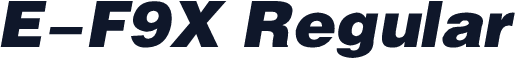 E-F9X Regular