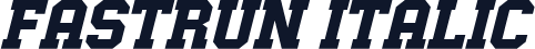 Fastrun Italic