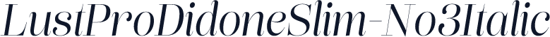 LustProDidoneSlim-No3Italic