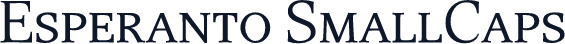 Esperanto SmallCaps