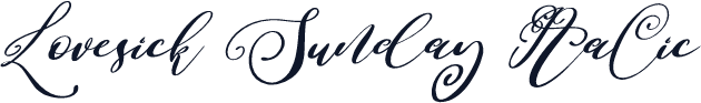 Lovesick Sunday Italic