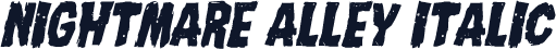 Nightmare Alley Italic