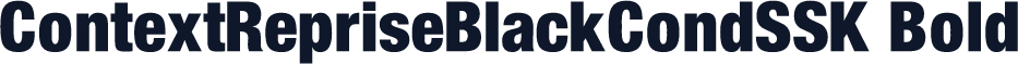 ContextRepriseBlackCondSSK Bold