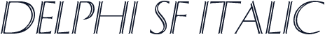 Delphi SF Italic