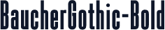BaucherGothic-Bold