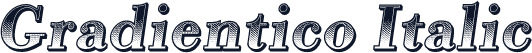 Gradientico Italic