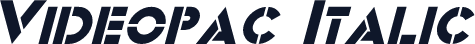 Videopac Italic