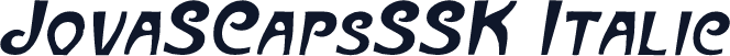 JovaSCapsSSK Italic