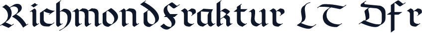 RichmondFraktur LT Dfr