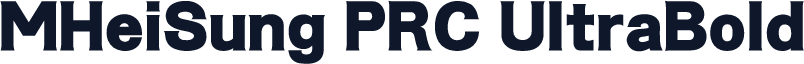 MHeiSung PRC UltraBold
