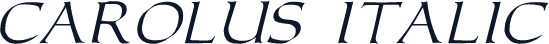 Carolus Italic