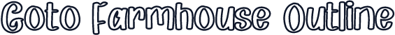 Goto Farmhouse Outline