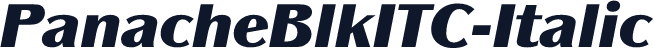 PanacheBlkITC-Italic