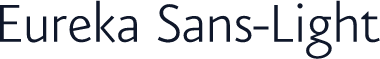 Eureka Sans-Light