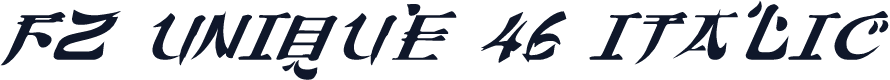 FZ UNIQUE 46 ITALIC