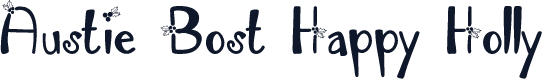 Austie Bost Happy Holly