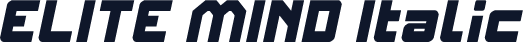 ELITE MIND Italic