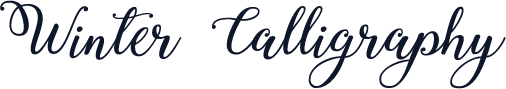 Winter Calligraphy