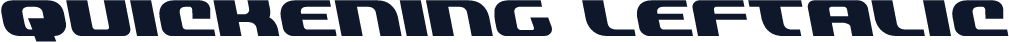 Quickening Leftalic