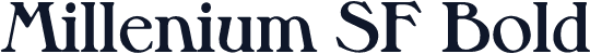Millenium SF Bold