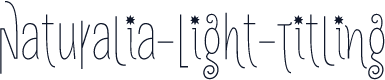 Naturalia-Light-Titling