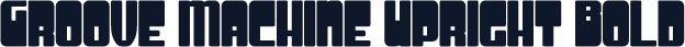 Groove Machine Upright Bold
