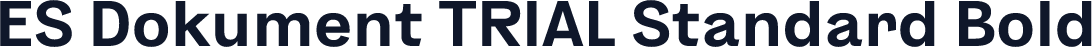 ES Dokument TRIAL Standard Bold