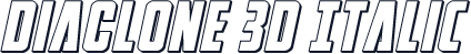 DiaClone 3D Italic
