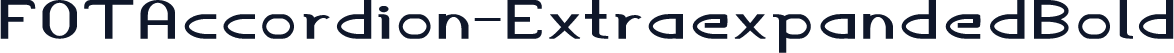 FOTAccordion-ExtraexpandedBold