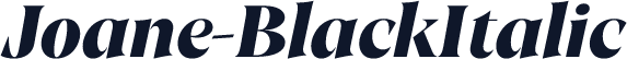 Joane-BlackItalic