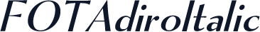 FOTAdiroItalic