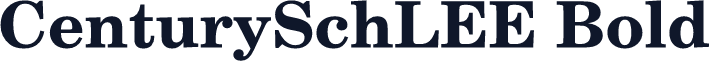 CenturySchLEE Bold