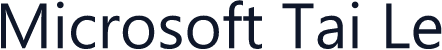 Microsoft Tai Le