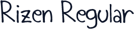 Rizen Regular