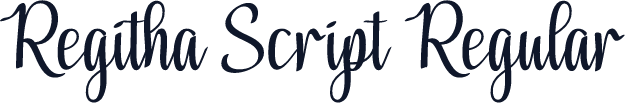 Regitha Script Regular