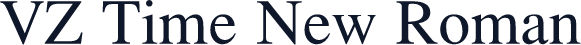 VZ Time New Roman
