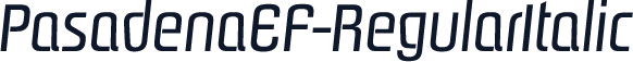 PasadenaEF-RegularItalic