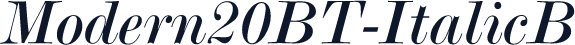 Modern20BT-ItalicB