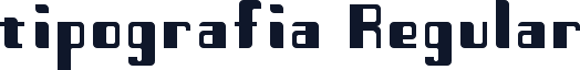 tipografia Regular